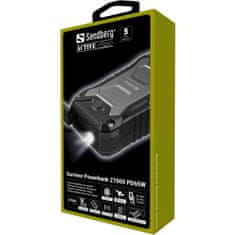 Sandberg Survivor Powerbank 27000 PD65W