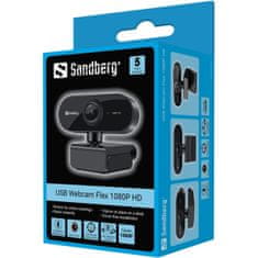 Sandberg USB spletna kamera Flex 1080P HD