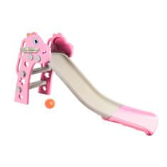 Aga4Kids Tobogan z ročajem 130 cm DS3701-PINK