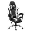 Igralni stol z oporo za noge DS5011-B/W