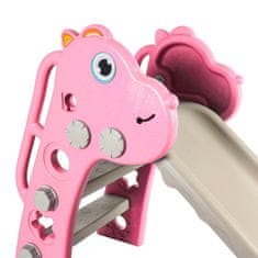 Aga4Kids Tobogan z ročajem 130 cm DS3701-PINK