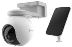 EZVIZ set IP kamera HB8/ PTZ/ Wi-Fi/ 4Mpix/ zaščita IP65/ 4mm objektiv/ H.265/ IR osvetlitev do 15m/ bela + solarna plošča F