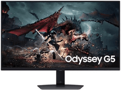 Samsung Odyssey G5 G50D monitor, QHD 180Hz, 32'', IPS, 16:9, 2560x1440, HDMI, DP (LS32DG500EUXEN)