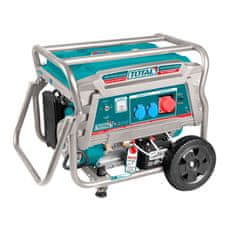 Total Bencinski generator 6,6kW, 25L/15KM/9ur/3000rpm INDUSTRIAL (TP175006ET)