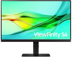 Samsung B2B ViewFinity S6 monitor, QHD, 24, IPS, DP, HDMI, USB (LS24D600UAUXEN)