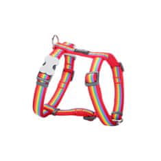 slomart Pas za psa Red Dingo STYLE RAINBOW 45-66 cm 36-59 cm