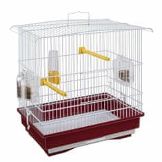 slomart Bird Cage Ferplast Giusy Rdeča Bela