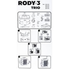 slomart Kletka Zolux Rody3 Kovina Plastika 41 x 36 x 27 cm (1 Kosi)