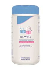 Sebamed Robčki z otroškim oljem (Baby Oil Wipes) 70 kosov