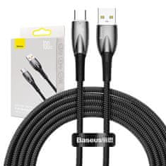 BASEUS Kabel USB za USB-C Baseus Glimmer Series, 100 W, 2 m (črn)