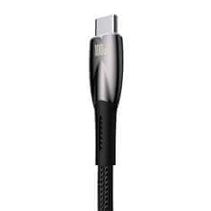 BASEUS Kabel USB za USB-C Baseus Glimmer Series, 100 W, 2 m (črn)