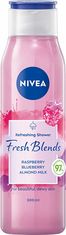 Nivea Gel za prhanje z vonjem maline in borovnice Fresh Blends (Osvežilno prhanje) 300 ml