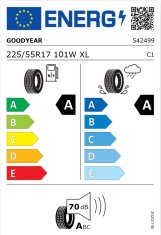 Goodyear Letna pnevmatika 225/55R17 101W XL EfficientGrip Performance 2 DOTXX24 542499