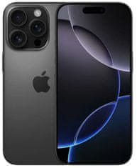 Apple iPhone 16 Pro pametni telefon, 512 GB, Black Titanium (mynm3sx/a)