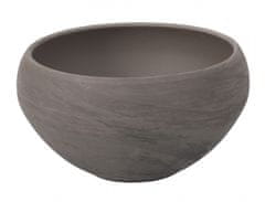 NOHEL GARDEN Jardine LUNA NATURAL BASALT impregnirana keramika d19x10cm