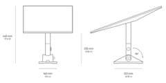 Starlink Pivot Mount adapter za montažo antene na središčni tečaj (04759105-501)