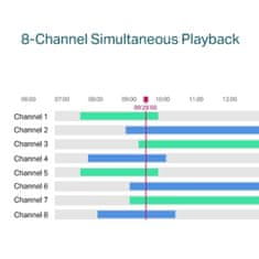 TP-Link VIGI 8-kanalni omrežni video snemalnik PoE+