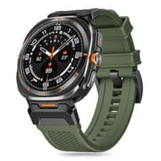 Tech-protect Delta Pro pašček za Samsung Galaxy Watch Ultra 47mm, hunter green