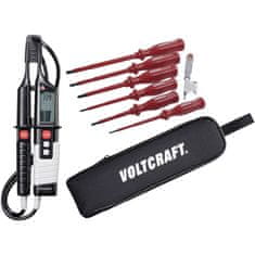 Voltcraft VC 65 dvo-polni tester napetosti, 12 - 1000 V AC/12 - 1200 V DC LED/LCD zvočni signal/vibriranje