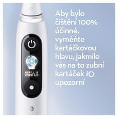 Oral-B Električna zobna ščetka iO8 Series White Alabaster