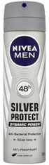 Antiperspirant v spreju za moške Silver Protect Dynamic Power 150 ml