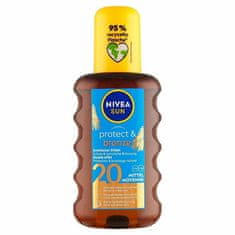 Nivea Olje za sončenje v spreju SPF 20 Sun (Protect &amp; Bronze Oil) 200 ml