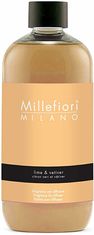 Millefiori Milano Naravni difuzor z limeto in vetiverjem, polnilo 500 ml