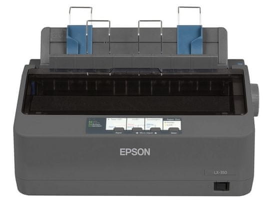 Epson LX-350, A4, 9 igel, 347 znakov/sek, 1+4 kopije