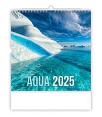 Stenski koledar 2025 - Aqua