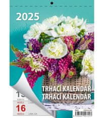 Stenski koledar 2025 - Tedenski koledar za odtrgavanje A5 / Tedenski koledar za odtrgavanje A5