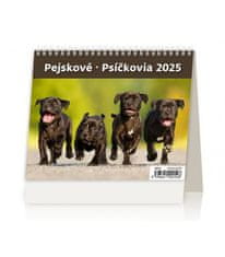 Namizni koledar 2025 - MiniMax Puppies