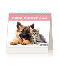 Namizni koledar 2025 - MiniMax Hišni ljubljenčki / Hišni ljubljenčki