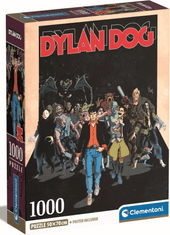 Clementoni Puzzle Dylan Dog: Nočne more 1000 kosov