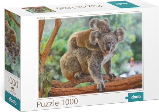 DoDo Puzzle Koala z dojenčkom 1000 kosov