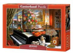 Castorland Puzzle - Črni klavir 2000 kosov