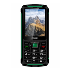 Evolveo GSM aparat StrongPhone W4 črno zelen