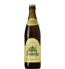 andechser Pivo Pšenično Weissbier Hell STK 0,5 l