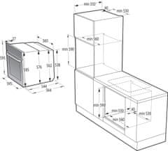 Gorenje BPS6737E02B pečica