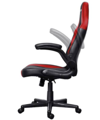 Trust GXT 703R Riye Gaming stol, rdeč