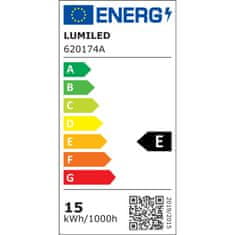 LUMILED 6x LED žarnica E27 A65 15W = 125W 1952lm 6500K Hladno bela 260°