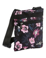 MEATFLY Ženska torba crossbody Dixie, Hibiscus Black