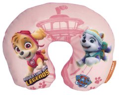 Disney Potovalni vzglavnik Paw Patrol roza