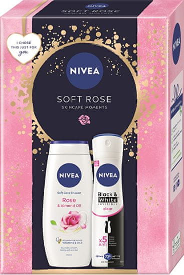 Nivea Darilni set Soft Rose