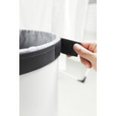 Brabantia Koš za perilo 60L okrogel, bel