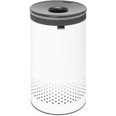 Brabantia Koš za perilo 60L okrogel, bel