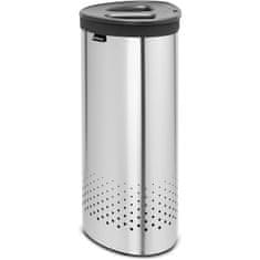 Brabantia Koš za ločevanje perila Selector 55L, Matt Steel