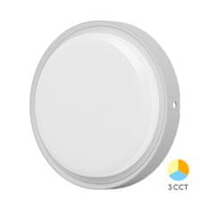 BRAYTRON BULKHEAD stenska svetilka LED 18W CCT IP65 bela