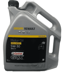 Castrol GTX Renault RN17 5W30 olje, 5 l