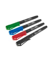 GEKO G29022 Gradbeni marker, permanentni - set 4 barv