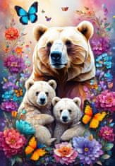 Alipson Puzzle Mother's love: Bears 1000 kosov